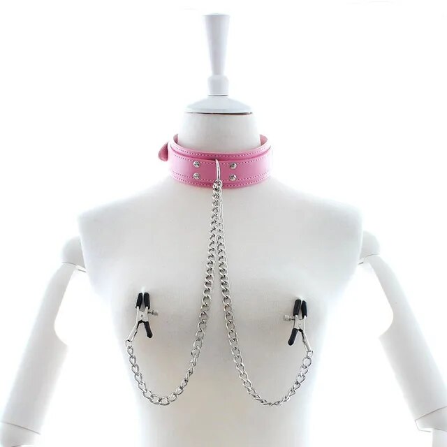 Collar with Nipple Clamps