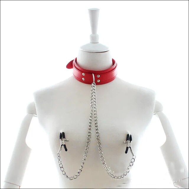 Collar with Nipple Clamps