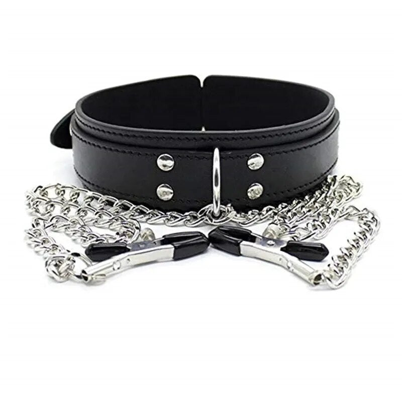 Collar with Nipple Clamps