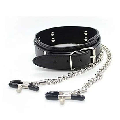 Collar with Nipple Clamps