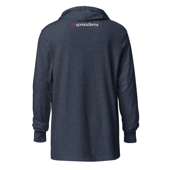 Hooded long-sleeve tee