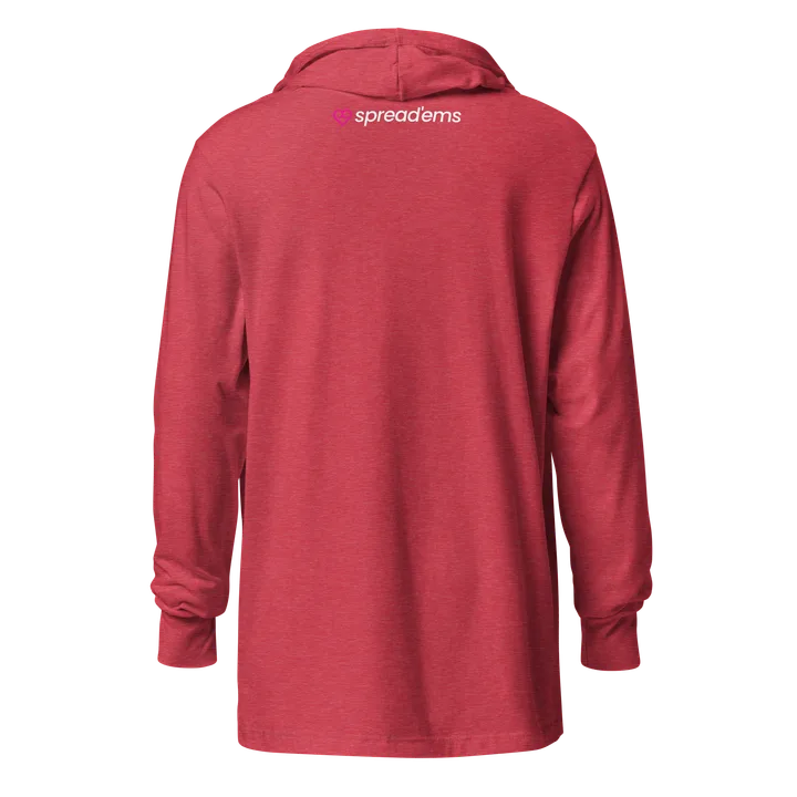 Hooded long-sleeve tee
