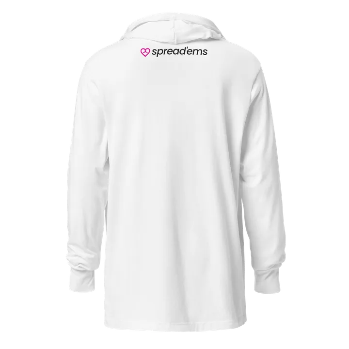 Hooded long-sleeve tee