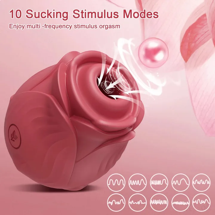 Rose Clit Sucker Vibrator