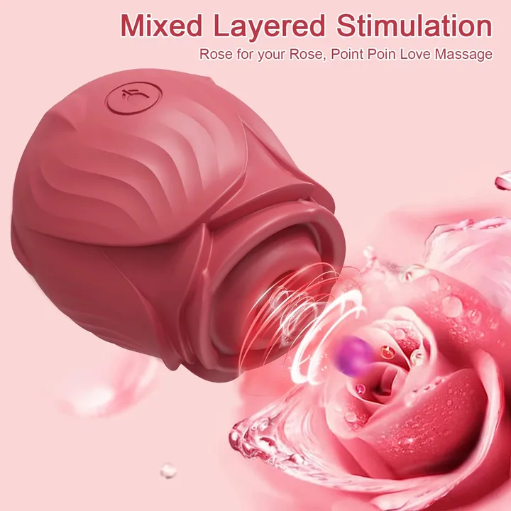 Rose Clit Sucker Vibrator
