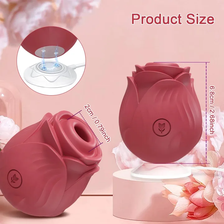 Rose Clit Sucker Vibrator