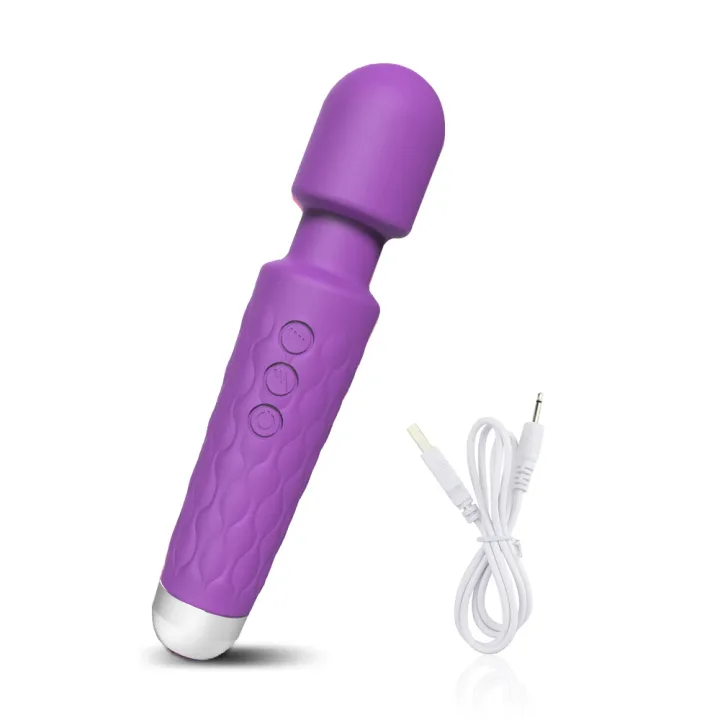 Magic Wand Massager in Purple