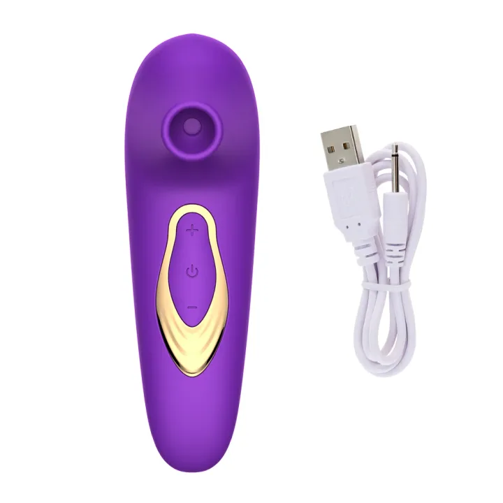 Clit Sucking Vibrator in Purple