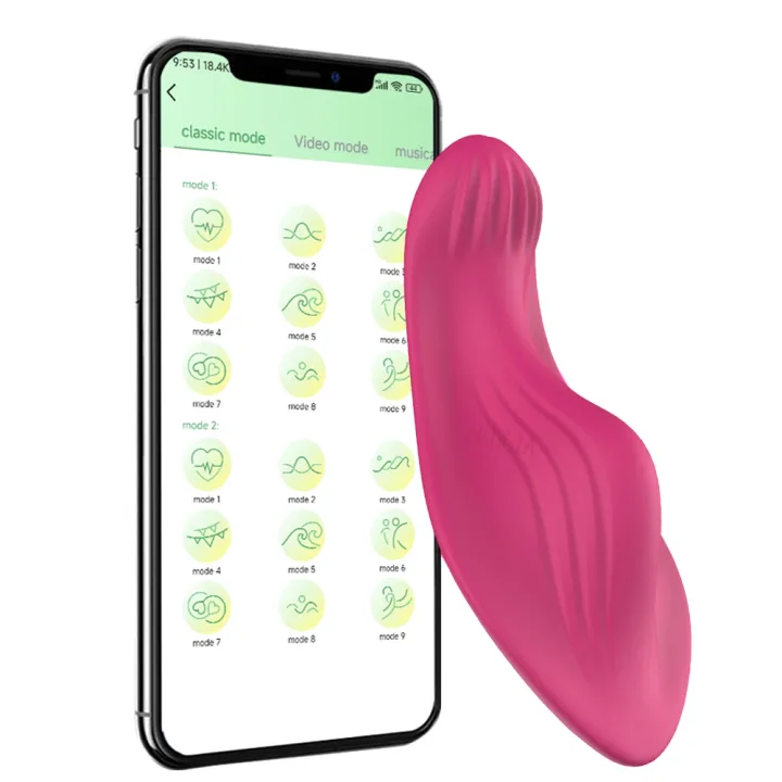 App-Controlled Panty Vibrator in Smooth