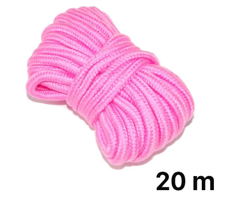 Shibari Bondage Rope in Pink 20m